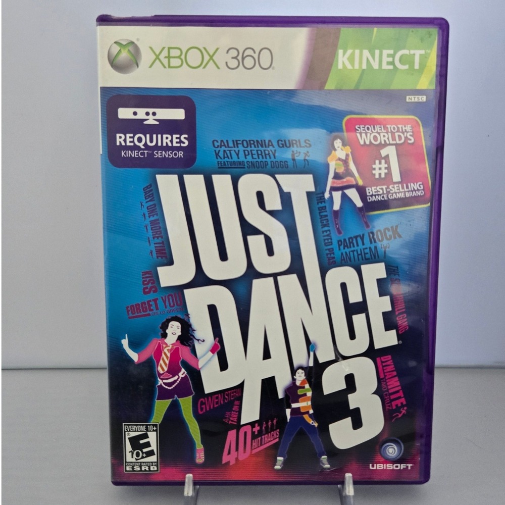 Just Dance 3 & 4 Bundle - Xbox 360 - Complete CIB 2 Games Kinect Required
